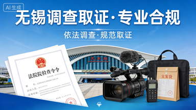 无锡调查取证：合法固证，靠谱可信赖
