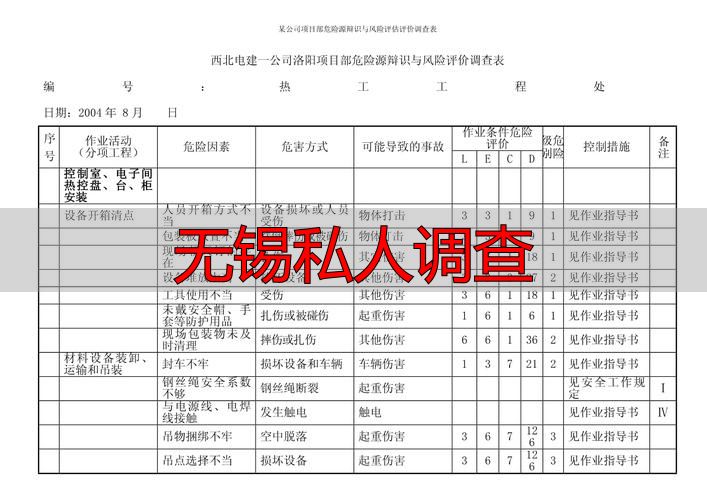 无锡私人调查