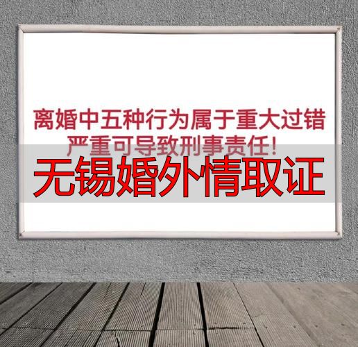 无锡婚外情取证