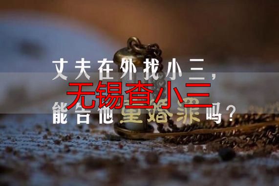 无锡查小三